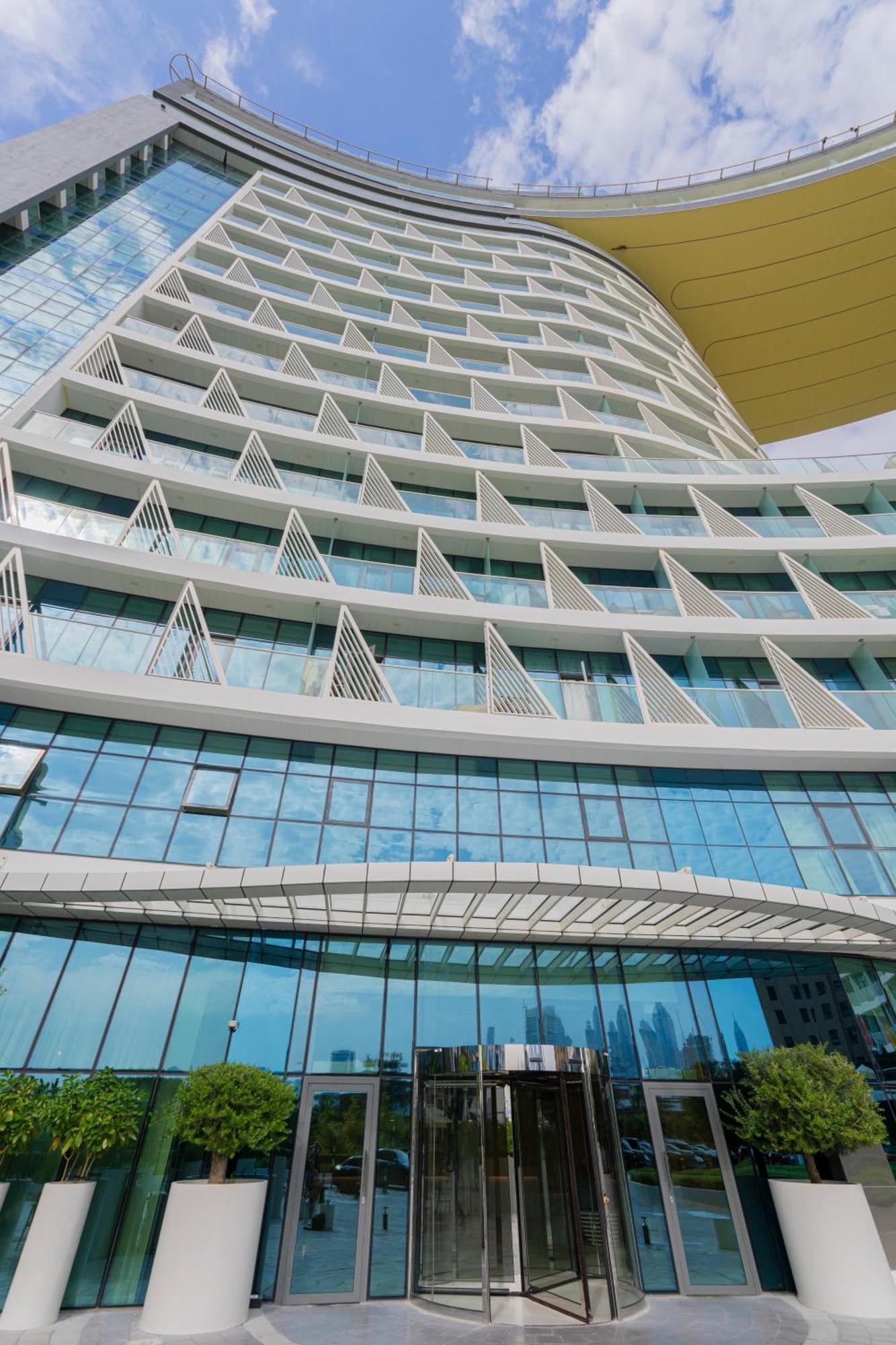 Studio With Private Beach Access At Palm Jumeirah Dubai Exteriör bild