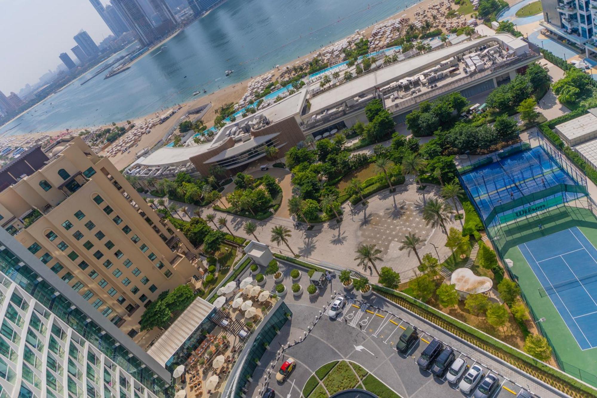 Studio With Private Beach Access At Palm Jumeirah Dubai Exteriör bild