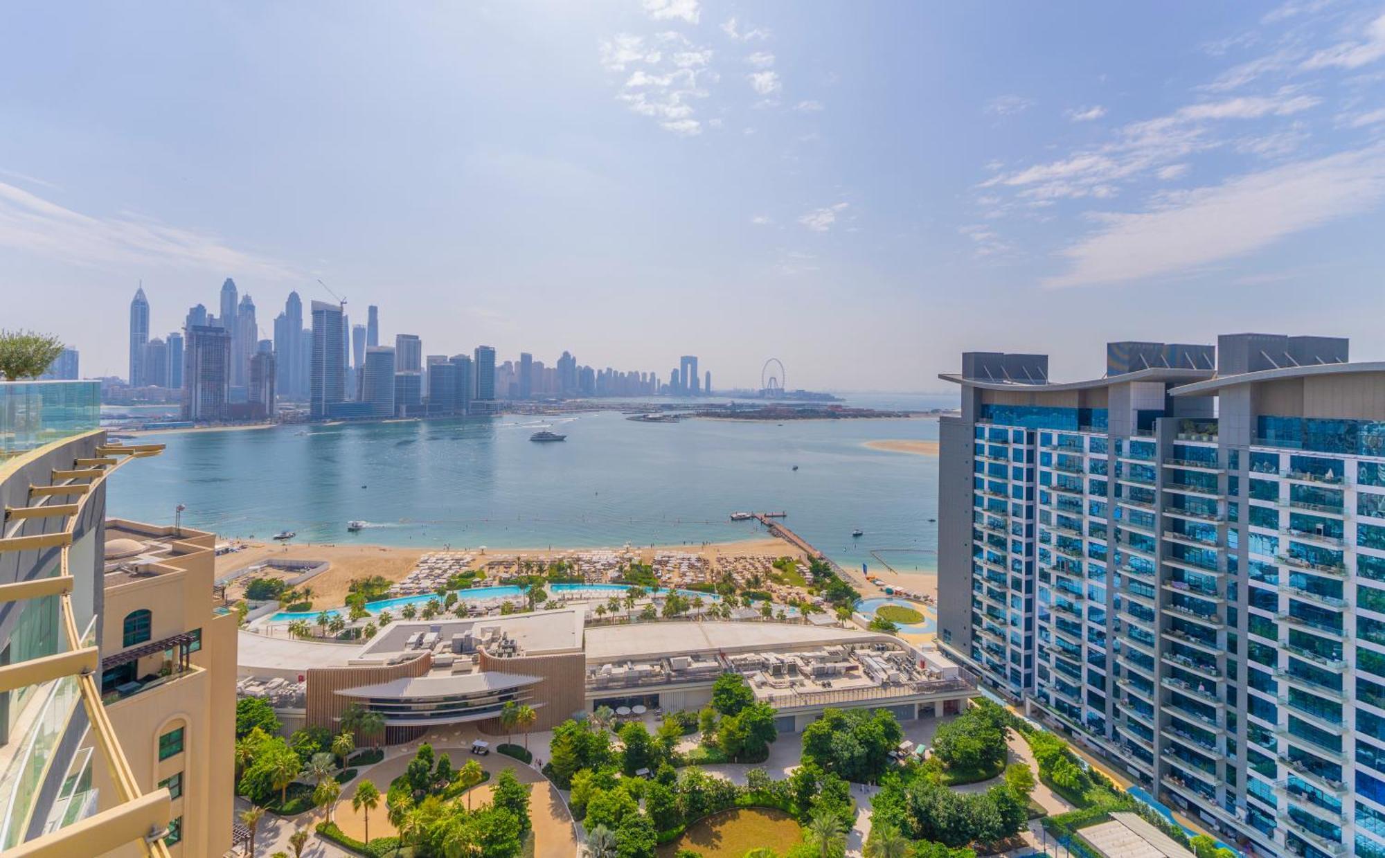 Studio With Private Beach Access At Palm Jumeirah Dubai Exteriör bild
