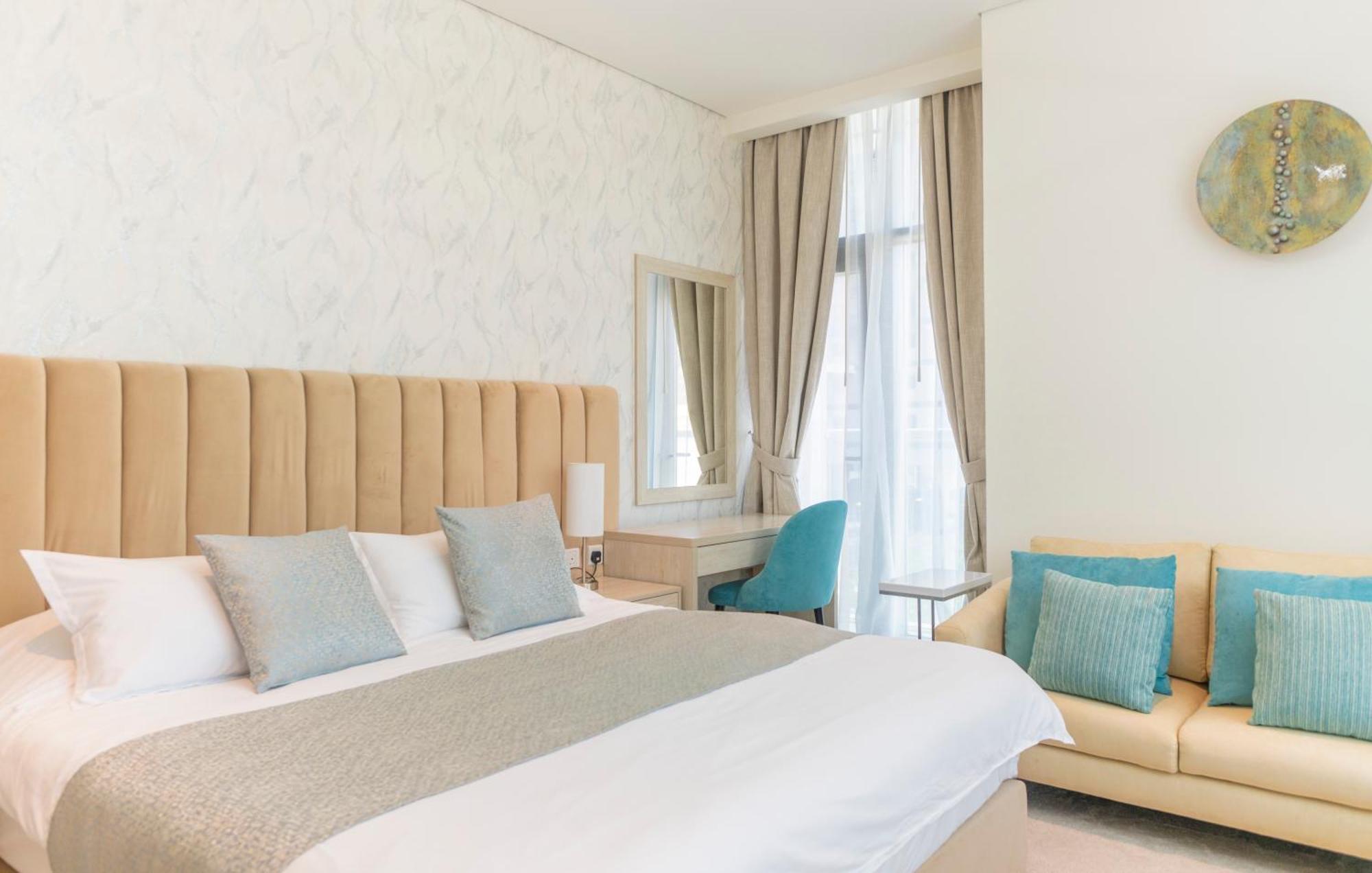 Studio With Private Beach Access At Palm Jumeirah Dubai Exteriör bild