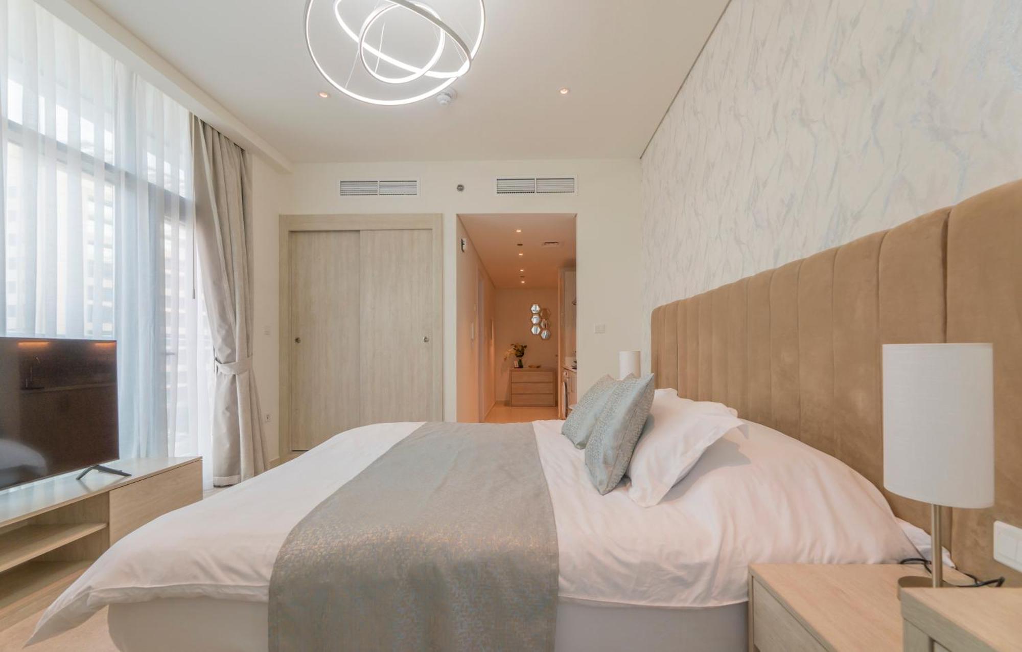 Studio With Private Beach Access At Palm Jumeirah Dubai Exteriör bild