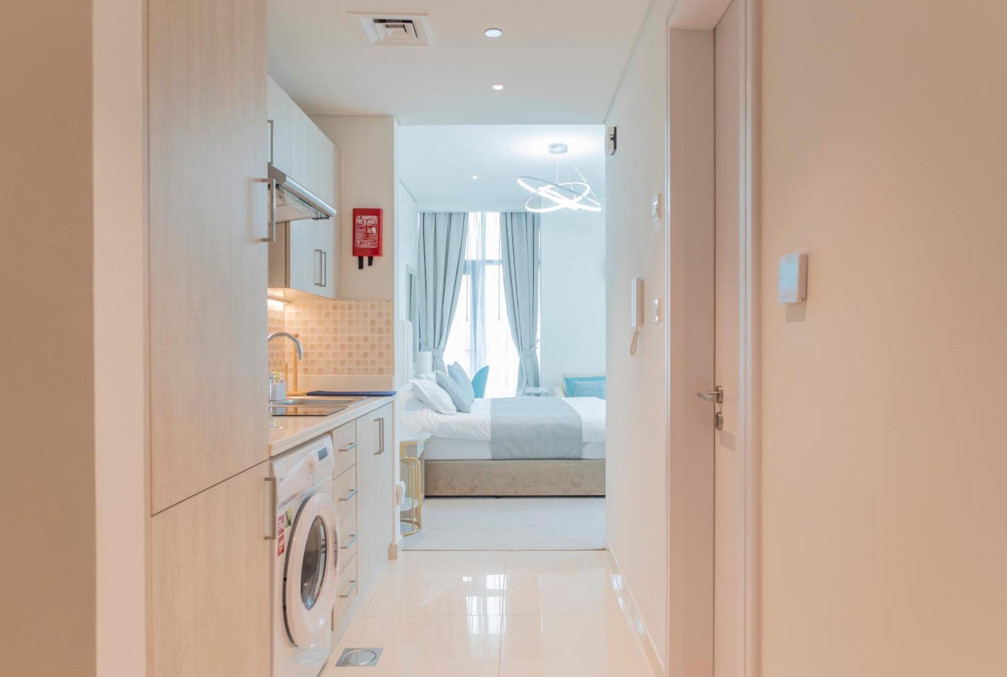 Studio With Private Beach Access At Palm Jumeirah Dubai Exteriör bild