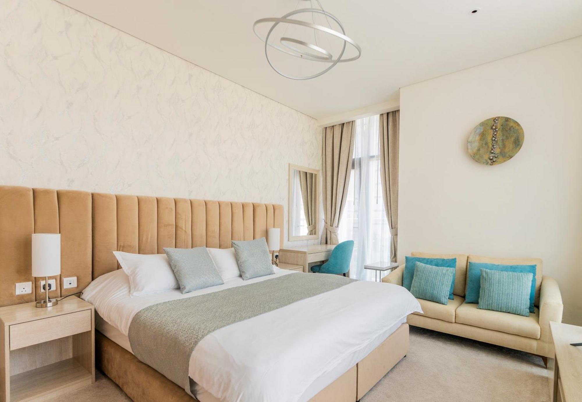 Studio With Private Beach Access At Palm Jumeirah Dubai Exteriör bild