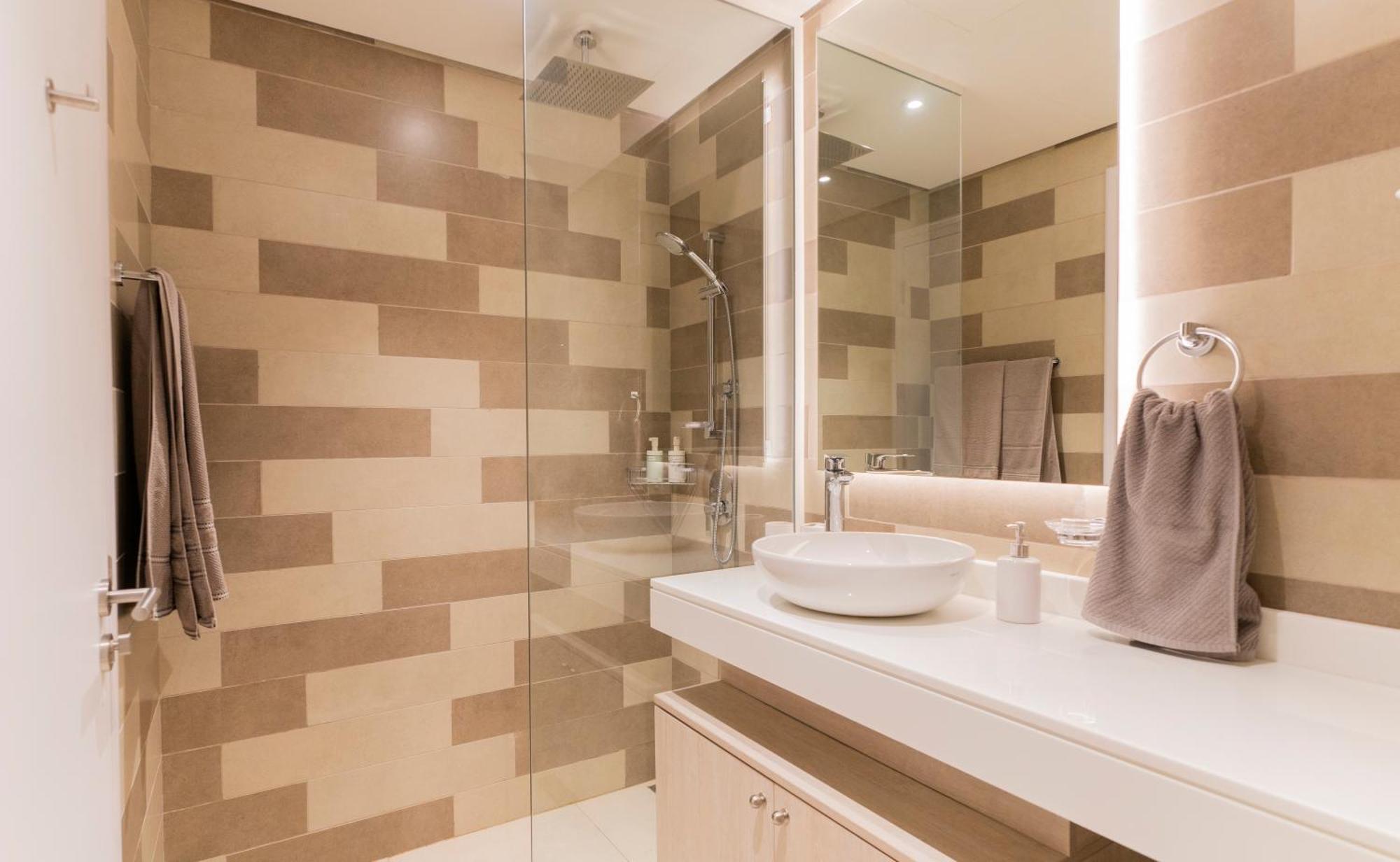 Studio With Private Beach Access At Palm Jumeirah Dubai Exteriör bild